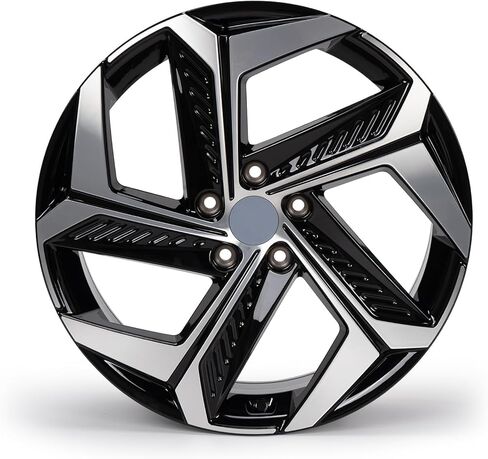19"× 7.5" Replacement Wheel Rim Compatible with Hyundai Tucson 2022-2024, PCD 5×114.3mm, Offset 51mm, CB 67.1mm, Front or Rear Direct Replacement Black Rim in Saudi Arabia