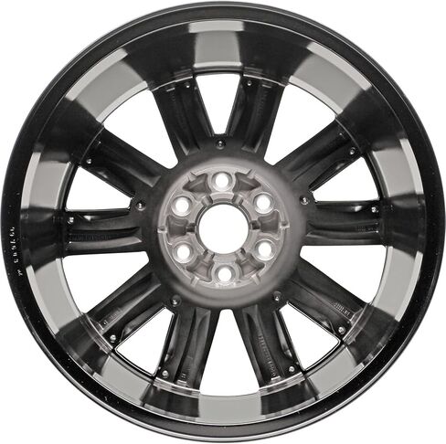 New 22 Inch 22" 22x9" Premium Hyper Grey with Chrome Inserts and Machined Aluminum Alloy Wheel Rim for 2015-2019 Chevrolet Tahoe and Suburban | ALY05696U78N in Kuwait