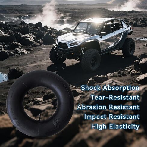 2-Pack 5.00-8 Inner Tube, Straight Valve Stem for Lawn Mower, Golf Cart, Utility Trailer and Mobility Scooter Tires in Kuwait