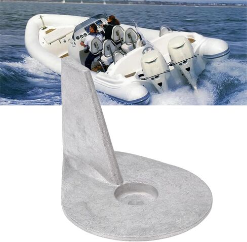Boat Marine Motor Trim Tab Anode, 822157T2 Compatible with 25-50 2 Stroke and 4 Stroke 1997-2006 in Saudi Arabia