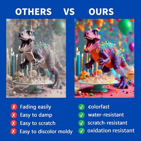 مطبوعات صور مخصصة - مقاومة للماء (10 قطع، 4 بوصة طول × 6 بوصة عرض) - خدمات طباعة الصور - الحجم القياسي - لامعة - بدون إطار in Kuwait