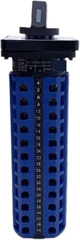 1PCS LW26-20/12 Cam Switch 1-12 Positions Universal Rotary Switches 12-gear 12-wire Twelve Poles Dual Power Motor Signal Control in Kuwait