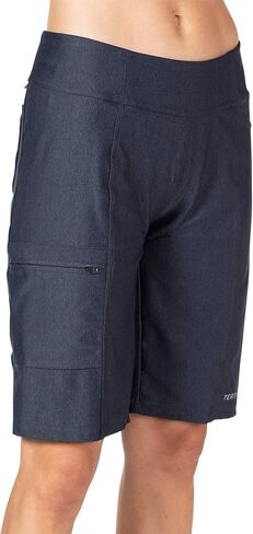 Terry Fixie Padded Shorts for Women, 10.75 in. Inseam, Wicking Breathable Relaxed Stretchy Fit Mountain Bike Shorts in Kuwait