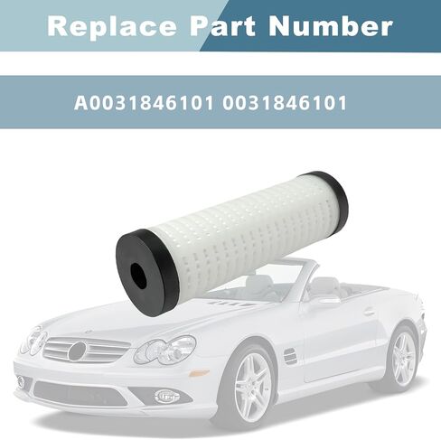 Oil Filter ABC hydraulic suspension 0031846101 A0031846101 Compatible with Mercedes-Benz CL600 SL500 SL550 C215 W220 R230 in Kuwait