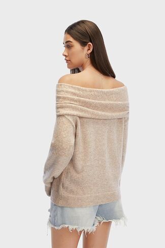 Women's Sweaters Long Sleeve Crew Neck Oversized Sweaters for Women 2025 Fall Warm Outfits Old Money Clothes in Saudi Arabia