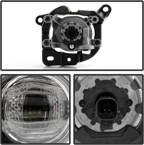 KEEKPO - For 2021 2022 2023 2024 Toyota Venza LED Bumper Fog Lights Driving Lamps w/Switch Pair Replacement Left+Right in Saudi Arabia