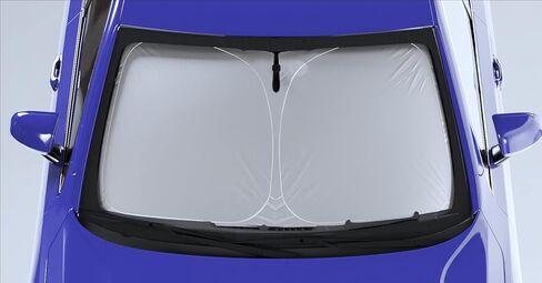 Autotech Park Foldable Sunshade Compatible with 2010-2015 Hyundai Tucson SUV, UV Reflective and Easy Storage, Custom-fit Car Windshield Sun Shade in Saudi Arabia