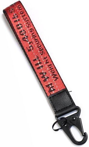 Car Key Lanyard, Fashion Embroidery Wristlet Strap Car Keys Keychain, Fabric Keychain, Universal Keys Accessories in Kuwait