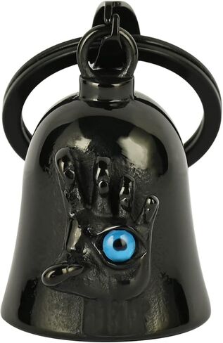 Motorcycle Bell Guardian Angel: Gremlin Bells for Motorcycles | Witch's Demon Hand Motorcycle Bells for Bikers, Evil Eye Keychain Lucky Gifts in Kuwait