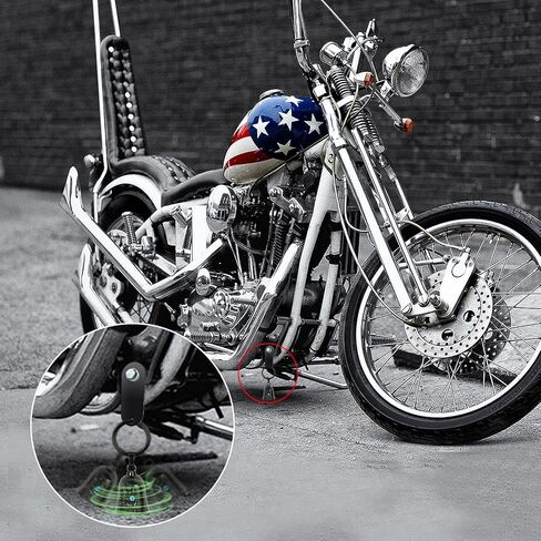 Motorcycle Bell Guardian Angel: Gremlin Bells for Motorcycles | Witch's Demon Hand Motorcycle Bells for Bikers, Evil Eye Keychain Lucky Gifts in Kuwait