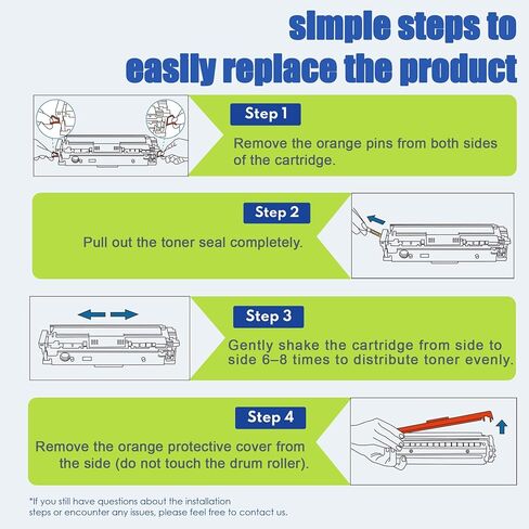 215A W2310A Black High-Yield Pages Toner Cartridges (1-Pack) Compatible for hp 215A W2310A Work with Color LaserJ Pro MFP M183fw M182n; LaserJ Pro M155 M155a Printers|W2310A in Kuwait