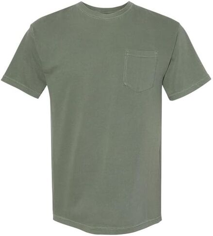Comfort Colors Men's Adult Short-Sleeve Pocket T-Shirt. Moss in Saudi Arabia