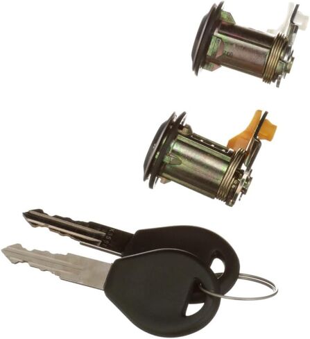 KarParts360 لنيسان 200SX 1995 1996 1997 1998 مجموعة قفل الباب | كروم | طريقة الإلحاق المباشر | موقع تركيب الباب | 2 الكمية الرئيسية | المفاتيح متضمنة | أسطوانة القفل متضمنة | ل 80600N4400 in Saudi Arabia
