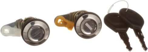 KarParts360 لنيسان 200SX 1995 1996 1997 1998 مجموعة قفل الباب | كروم | طريقة الإلحاق المباشر | موقع تركيب الباب | 2 الكمية الرئيسية | المفاتيح متضمنة | أسطوانة القفل متضمنة | ل 80600N4400 in Saudi Arabia