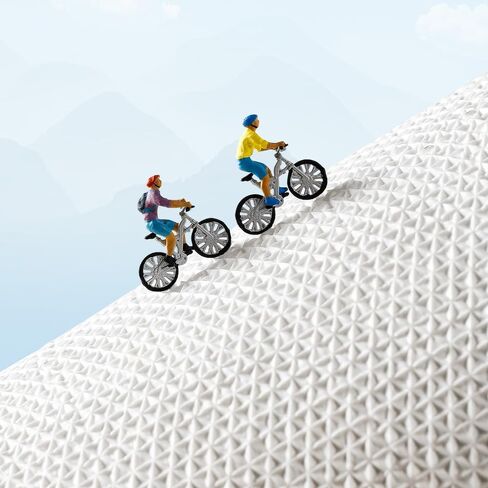 Ankah Rainbow Bath Rug, Striped Half-Moon Shaped Colorful Boho Flocking Bathroom Mat, Soft Fiber, High Absorbent, Anti-Slip, Durability, Machine Wash, Great for Home, 19.7" x 31.5", Semicircular in Kuwait