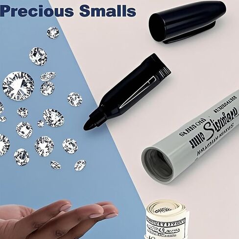 Fake Pen Diversion Safe Marker - Realistic Pen Diversion Safe - Hidden Secret Compartment Decoy Permanent Marker - Hide And Store Money Waterproof Storage Cash Holder Container Lock in Saudi Arabia