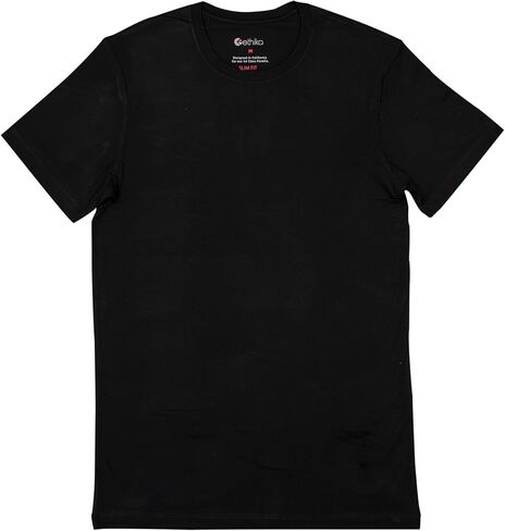 Ethika Men's Slimfit Tee | Black in Saudi Arabia