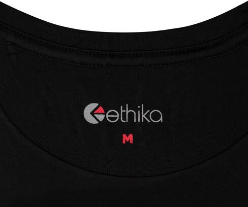 Ethika Men's Slimfit Tee | Black in Saudi Arabia