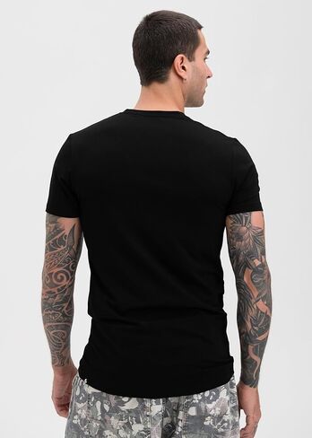Ethika Men's Slimfit Tee | Black in Saudi Arabia