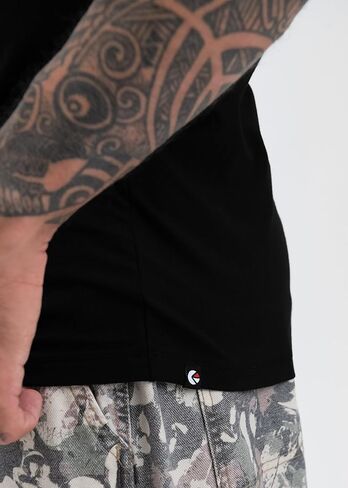 Ethika Men's Slimfit Tee | Black in Saudi Arabia