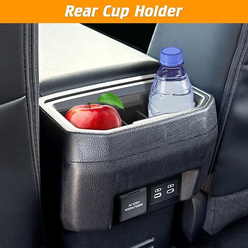 Center Console Organizer Fit For Toyota Tacoma 2024 2025 Center Console Organizer Tray+Armrest Hidden Storage Box+Rear Silicone Cup Holder Inserts for Tacoma Accessories 2025 Interior 3PCS in Kuwait