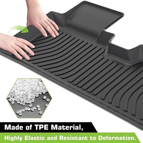 Floor Mats for Chevy Chevrolet Equinox 2025 2026 (Only Gas, Not for EV) & for GMC Terrain 2025 2026, Heavy Duty TPE Waterproof Non-Slip All Weather Protection Custom, Floor Mats & Cargo Liner in Saudi Arabia