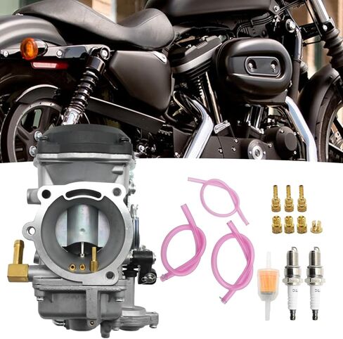 27421-99A Carburetor Kit, Replacement for Harley Davidson Softail Sportster Dyna FXR Touring Softail 1988-2017, Replaces 27465-04 27421-99C 27490-04 27421-99 in Saudi Arabia