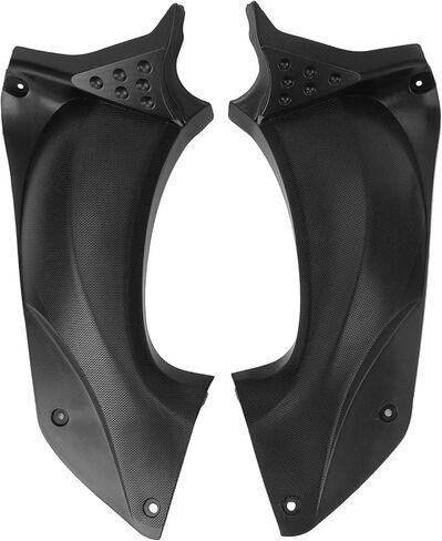 زوج من غطاء مجاري الهواء الجانبي غطاء غطاء مجاري الهواء ذو ​​التأثير الانسيابي لـ ZZR 1400 ZX14R 20062011، مجموعات انسيابية الألواح الجانبية Powersports، سهلة الصيانة in Kuwait