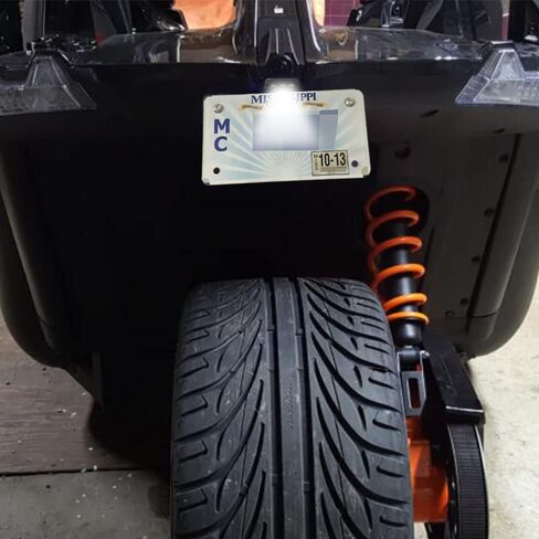 حامل لوحة ترخيص Xitomer متوافق مع Polaris Slingshot Base/SL/SL LE/SLR 2015-2017 Slingshot GT LE 18-20 / Polaris Slingshot R/R LE/S/SL/SLR 21-24 مزيل حاجز الذيل in Saudi Arabia