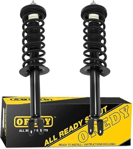 OREDY 272984 Pair Rear Struts for 2013 2014 2015 Honda Accord Left Right Side Complete Loaded Suspension Strut Shock Absorber with Coil Spring Assembly in Kuwait