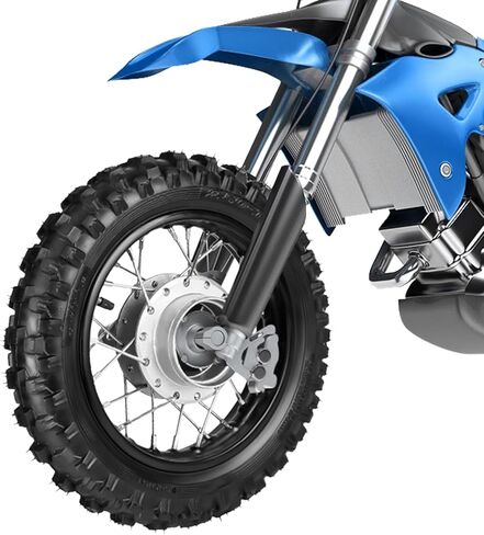 حافة عجلة خلفية مقاس 10 بوصة، إطار عجلة خلفية مقاس 2.50-10 بوصة لدراجة Coolster 50cc 70cc 110cc الترابية، أقصى سعة تحميل - 255 رطل، إطار خلفي متين للدراجات الترابية 50CC-110CC، استبدال مباشر in Kuwait