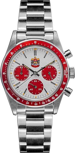 Thorn 37MM Quartz Watch for Men - T010 VK63 Movement Chronograph Watches Sapphire Luminous Waterproof 50M Wristwatch in Kuwait