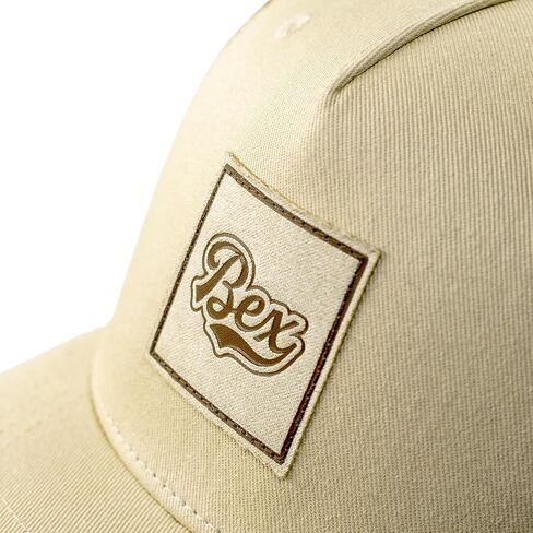 قبعة سائق الشاحنة المعدلة من BEX Slugger - قبعة Snapback مكونة من 5 ألواح مع رقعة منقوشة، ألوان متعددة، تاج منظم منخفض المظهر، مقاس واحد قابل للتعديل يناسب الجميع in Kuwait