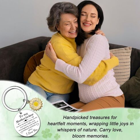 Mother In Law Keychain Mothers Day Gifts For Mother In Law From Daughter Son Best Mother-In-Law Gifts For Birthday Christmas Thanksgiving Wedding Stuff in Kuwait