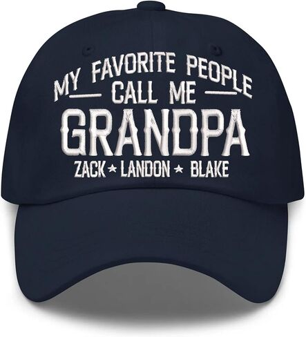 IZI POD Baseball Cap Custom Personalized Text Dad Hats for Men & Women Strap Closure in Kuwait