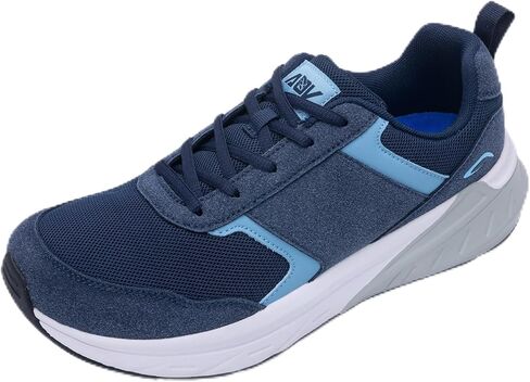 AOV Wide Toe Box Walking Shoes for Men Arch Support Sneakers Plantar Fasciitis Orthotic Tennis Shoes for Gym Workout Jogging in Kuwait