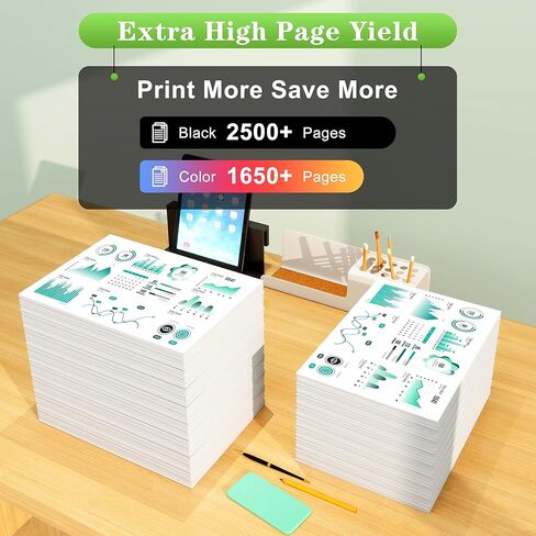 936e 936XL Ink Cartridges 4 Pack with Chip: Compatible with HP 936 936e 936XL Ink Cartridges with HP OfficeJet Pro Wide Format 9730e Pro 9110 9120 9122 9125 9128 9130 9135 9730 Printers( B/C/M/Y) in Kuwait