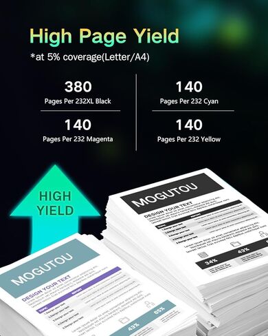 Remanufactured for 232XL Ink Cartridges for Epson Printer for Epson 232 XL Ink Cartridges Combo Pack for Expression Home XP-4205 XP-4200 Workforce WF-2950 WF-2930（4 Pack） in Kuwait