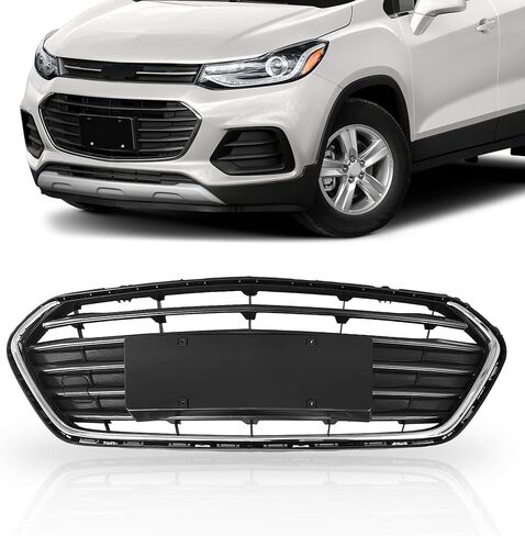 شواية سفلية باللون الأسود والكروم على طراز المصنع لموديلات 2017 2018 2019 2020 مجموعة مصبغة المصد من شيفروليه تشيفي تراكس GM1211015 in Kuwait