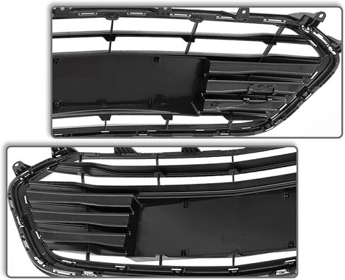 شواية سفلية باللون الأسود والكروم على طراز المصنع لموديلات 2017 2018 2019 2020 مجموعة مصبغة المصد من شيفروليه تشيفي تراكس GM1211015 in Kuwait