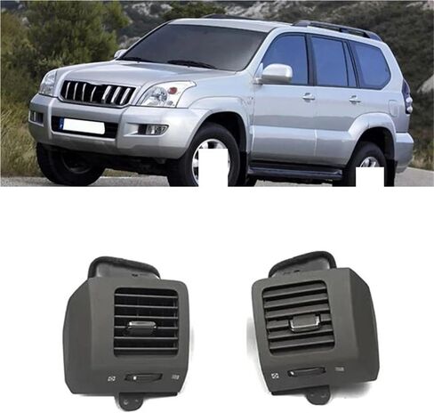 for Land for Cruiser for Prado Lc120 03-09 Dashboard Air Vent Outlet Air Conditioning Conditioner Grille Ac Front Grille Console Vent in Saudi Arabia