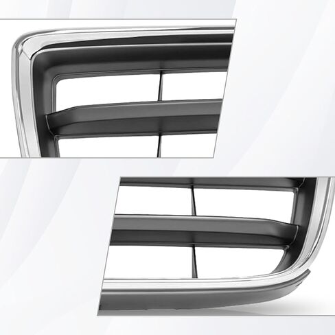 Front Bumper Grille Grill Assembly Black Insert w/Chrome Trim For 2003 2004 2005 Subaru Forester 91121SA050 SU1200127 in Saudi Arabia
