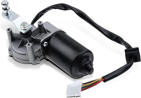 A-Premium [4 Pins] Front Windshield Wiper Motor Compatible with Mercedes-Benz C230 2002-2007, C240/320 2001-2005, C280/350 2006-2007, C32 AMG 2002-2004, C55 AMG 2005-2006, CLK320/CLK55 AMG 2003-2007 in Saudi Arabia