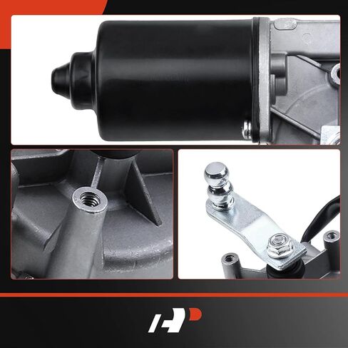 A-Premium [4 Pins] Front Windshield Wiper Motor Compatible with Mercedes-Benz C230 2002-2007, C240/320 2001-2005, C280/350 2006-2007, C32 AMG 2002-2004, C55 AMG 2005-2006, CLK320/CLK55 AMG 2003-2007 in Saudi Arabia