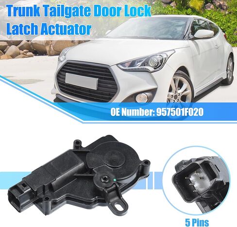 uxcell No.957501F020 Rear Tailgate Trunk Lift Gate Latch Lock Actuator Fit for Kia Sportage EX LX 2.0L 2.7L 2005-2010 in Saudi Arabia
