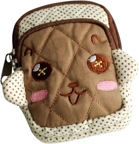 [Vivid Monkey] Embroidered Applique Wallet Purse Pouch(2.9 * 4.7 * 0.98) in Saudi Arabia