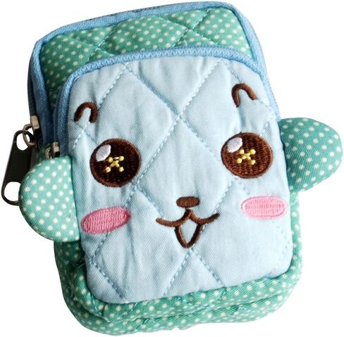 [Vivid Monkey] Embroidered Applique Wallet Purse Pouch(2.9 * 4.7 * 0.98) in Kuwait