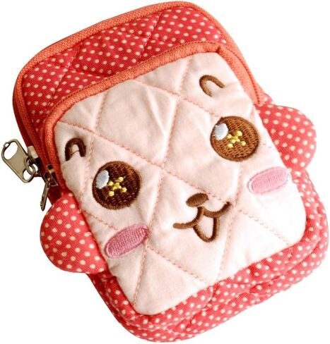 [Vivid Monkey] Embroidered Applique Wallet Purse Pouch(2.9 * 4.7 * 0.98) in Kuwait