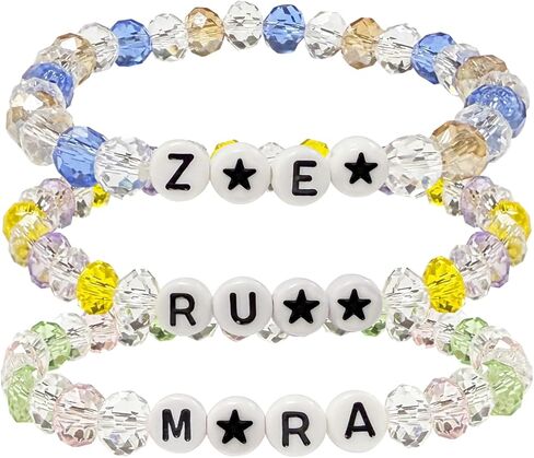 Annymall Korea-Pop Inspired Merch toys Bracelets Sets for Women, Korea-Pop Bracelet Friendship Jewelry, for Huntrix Merchandise for Rumi Mira Zoey Fans Christmas Gifts Cosplay Outfits Decor in Kuwait