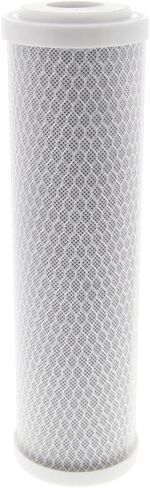 Tier1 25 Micron 10 Inch x 2.5 Inch | Whole House Radial Flow Granular Activated Carbon Block Water Filter Replacement Cartridge | Compatible with Pentek RFC-93, SDP-2510, Home Water Filter in Kuwait